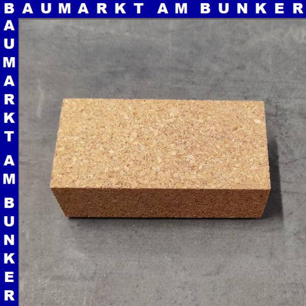 Kork Schleifklotz 120 x 60 x 40 mm