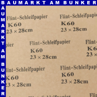 Flint-Schleifpapier K 60 230x280mm