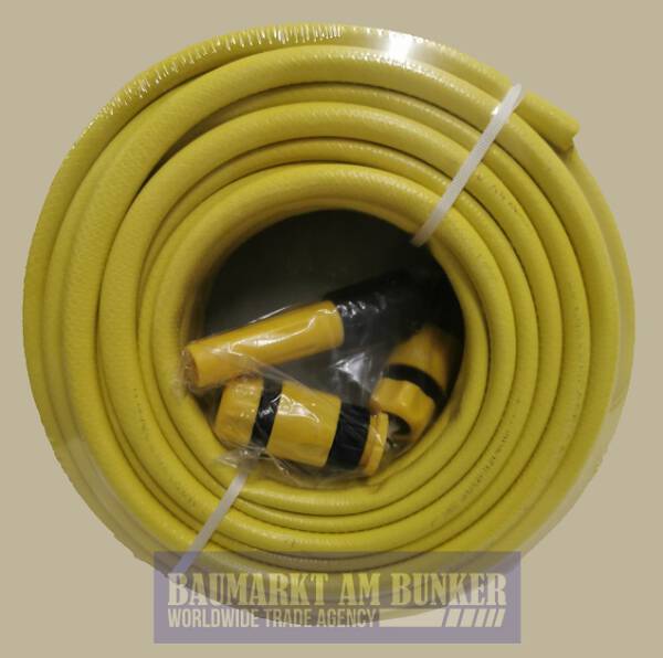 Gartenschlauch set Kreuzgewebegarnitur 20m 1/2"