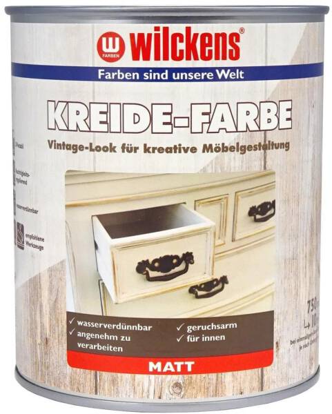 Wilckens Kreidefarbe Weiß 750 ml