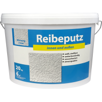 Reibeputz innen und außen 2 mm Weiß 20 Kg