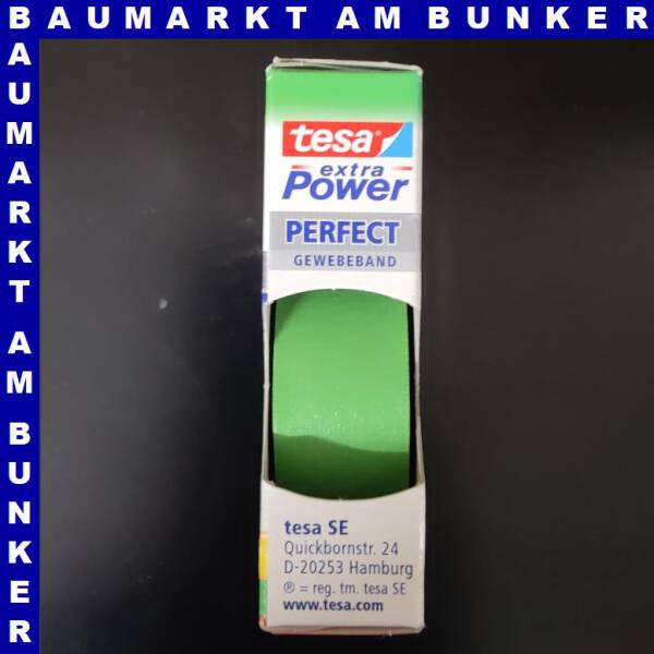 tesa extra Power Gewebeband grün 19mm 2,75 m