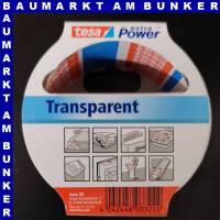 tesa extra Power Transparent 50 mm 10 m