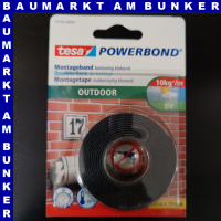 tesa Powerbond Montageband Outdoor 19 mm 1,5m