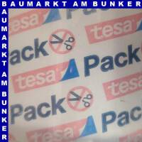 tesa Packband tesapack Express Crystal Clear 50 mm  50 m