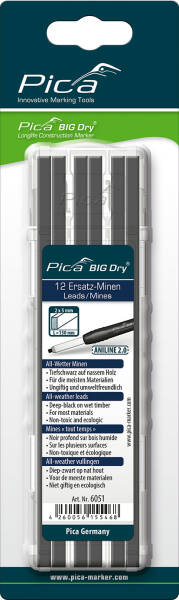 Pica BIG Dry Ersatzminen Aniline All-Wetter-Minen