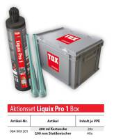 Aktionsset TOX Verbundmörtel Liquix Pro 1 styrolfrei...