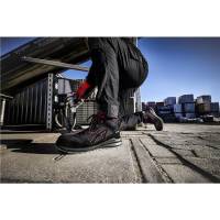 ALBATROS Sicherheitsschuhe S3 CLIFTON MID schwarz/rot GR 44