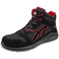 ALBATROS Sicherheitsschuhe S3 CLIFTON MID schwarz/rot GR 44