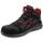 ALBATROS Sicherheitsschuhe S3 CLIFTON MID schwarz/rot GR 44