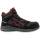 ALBATROS Sicherheitsschuhe S3 CLIFTON MID schwarz/rot GR 44