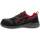 ALBATROS Sicherheitsschuhe S3 CLIFTON LOW  schwarz/rot GR 42
