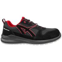 ALBATROS Sicherheitsschuhe S3 CLIFTON LOW schwarz/rot GR 44