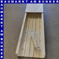 Kabelkanal 65x190x2000mm Leitungsführungskanal weiß