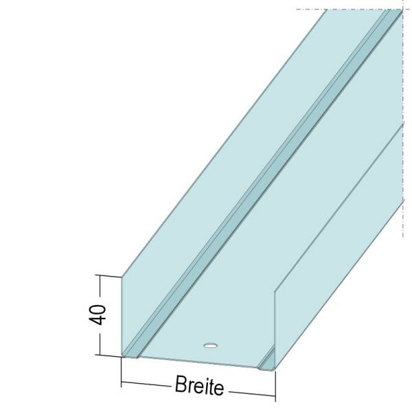 U-Wandprofil UW 50-06 200 cm