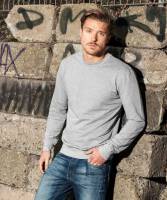 BY010 Build Your Brand Light crew sweatshirt Navy Gr. 2XL