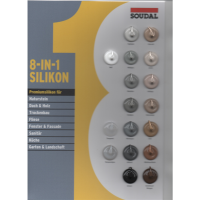 Soudal 8-IN-1 Silikon Anthrazit Kartusche 300 ml