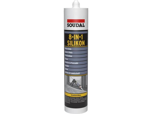 Soudal 8-IN-1 Silikon Eiche Hell Kartusche 300 ml