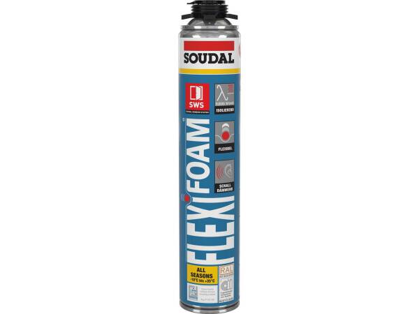 Soudal Flexifoam (Profi-Pistolenschaum) Blau Dose B2 500 ml