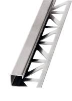 CUBELINE Edelstahl gebürstet 10mm 2,5m