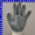 NITRIL grey Feinstrickhandschuh GR 10
