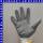 NITRIL grey Feinstrickhandschuh GR 8