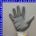 NITRIL grey Feinstrickhandschuh GR 8