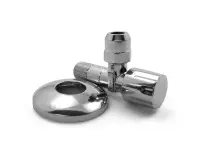 Eckventil 3/8" x 10 mm PA-IX692/IA mit Schubrosette...