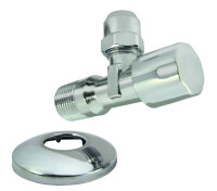 Eckventil 1/2" x 10 mm PA-IX692/IA Messing verchromt...