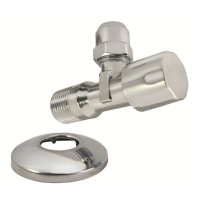 Eckventil 1/2" x 10 mm PA-IX692/IA Messing verchromt...