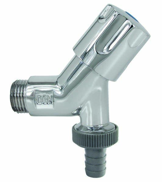 Waschgeräteventil 1/2" kurzer Wandabstand, RV, SV