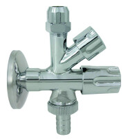 Geräte Kombi Eckventil 1/2"x 10mm x3/4"