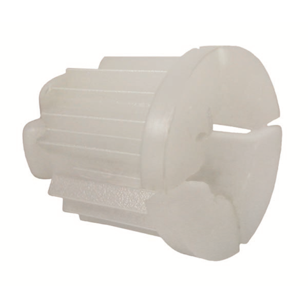 Rastbuchse für Sanitärgriffe weiß universal