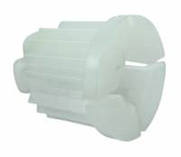 Rastbuchse für Sanitärgriffe weiß universal