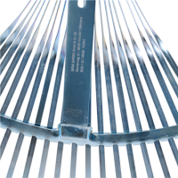 Laubbesen verzinkt verstellbar mit Stiel 140 cm