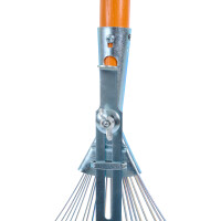 Laubbesen verzinkt verstellbar mit Stiel 140 cm