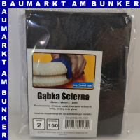 Schleifschwamm 124 x 98 x 12 mm P 150 gr
