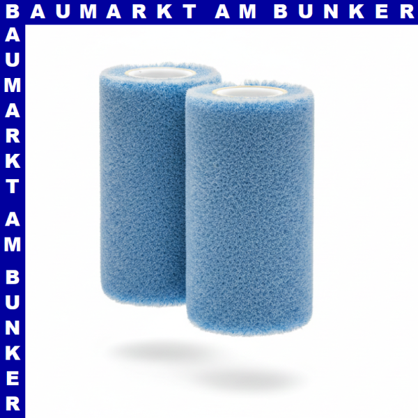 BLUE DOLPHIN Lackwalze Flock 7 cm Farbroller