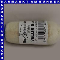 BLUE DOLPHIN Lackwalze Velur 6 cm