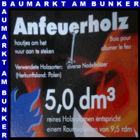 Anfeuerholz im Netz 5,0 dm³