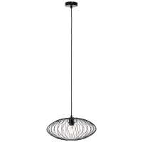 Norden Pendelleuchte 40cm schwarz matt