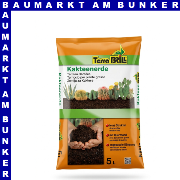 Terra Brill Kakteenerde 5 Liter