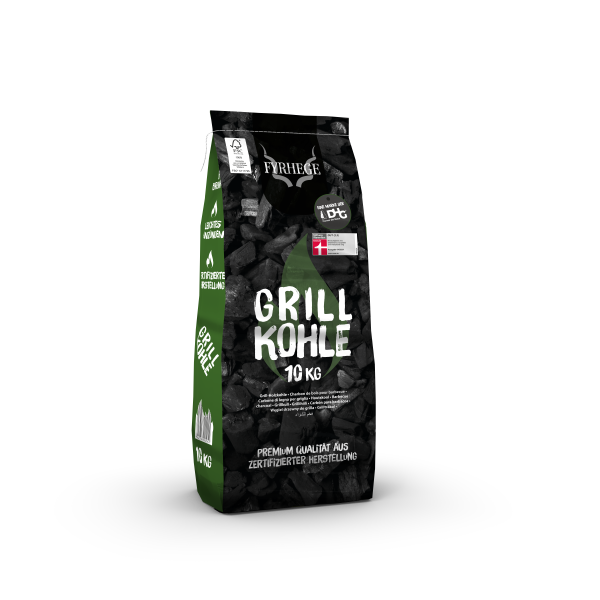 FYRHEGE® FSC Grillholzkohle 10kg