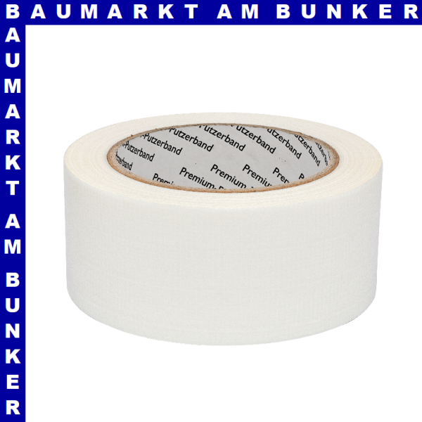 Premium Putzerband 48 mm x 33 m weiß