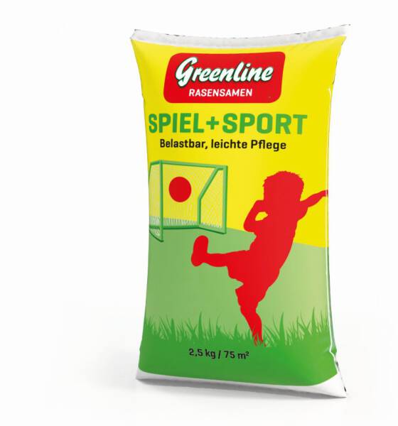 Greenline Rasensamen Spiel + Sport 2,5 Kg