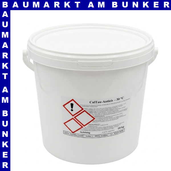Calciumchlorid Schuppen 77/80% Antieis -30°C 10 kg Eimer