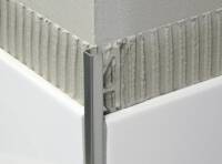 CUBELINE Aluminium silber eloxiert kreuzgeschliffen 9mm 2,5m