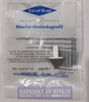 Dreiecksprofil Außenecke Aluminium silber eloxiert 10mm