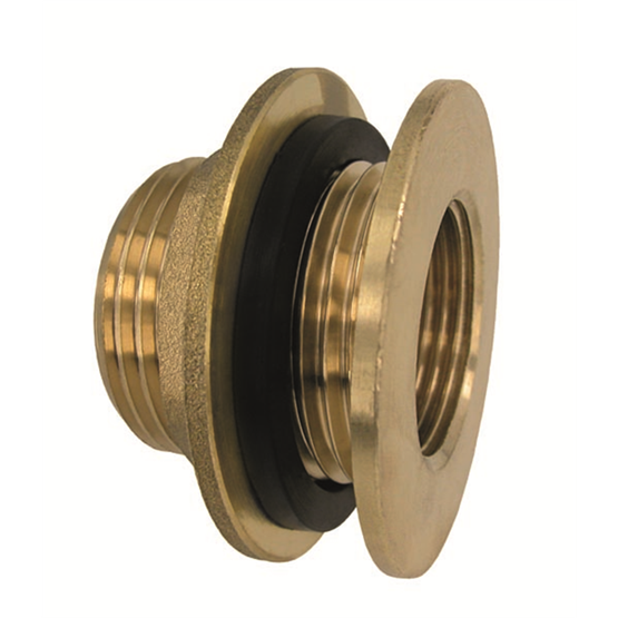 MS-Regentonnen-Durchführung AG G1" x G3/4" Mutter IG G1"