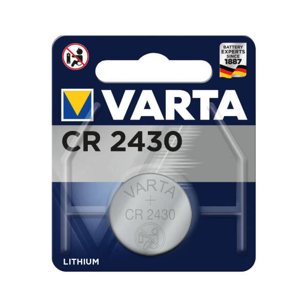 Batterie, Lithium, CR 2430, VARTA